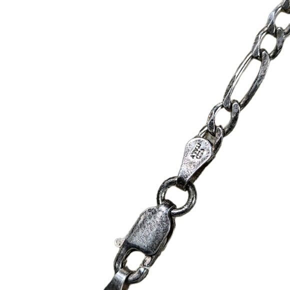 925 Sterling Silver Necklace Rhinestone Cross Sparkling Crystal Pendant Chain PD - Picture 11 of 14